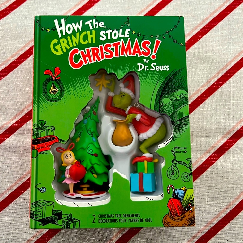How the Grinch stole Christmas hallmark ornament set